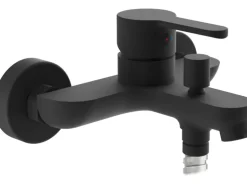 Schütte Wannenarmatur Denver Schwarz Matt