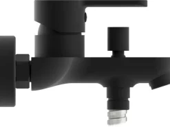 Schütte Wannenarmatur Denver Schwarz Matt