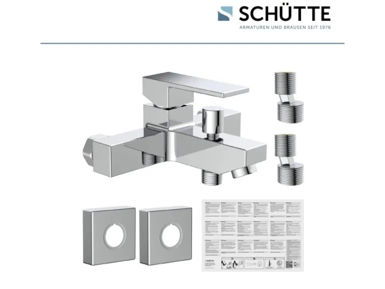 Schütte Wannenfüllarmatur Tokyo II Chrom
