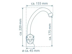 Schütte Waschtischarmatur Savino Chrom
