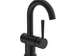 Schütte Waschtischarmatur Cornwall Schwarz Matt