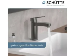 Schütte  Waschtischarmatur Elephant Graphit Matt