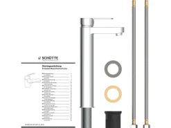 Schütte Waschtischarmatur Elephant für Aufsatzwaschbecken Chrom