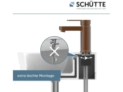 Schütte  Waschtischarmatur Elephant Kupfer