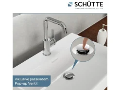 Schütte Waschtischarmatur Los Angeles Chrom