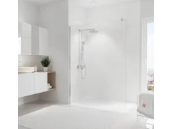 Schulte Duschrückwand DecoDesign Softtouch Stein Marmor-hell 150 x 255 cm