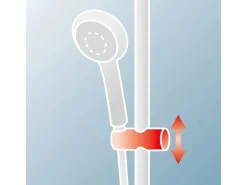 Schulte Duschsystem DuschMaster Rain Classic Rund Edelstahloptik