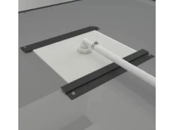 Schulte ExpressPlus Komplettdusche-Schiebetür Bali Mattschwarz 215 cm x 115 cm