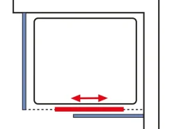 Schulte ExpressPlus Komplettduschkabine Ibiza Funktionsteil rechts 120x90x204cm