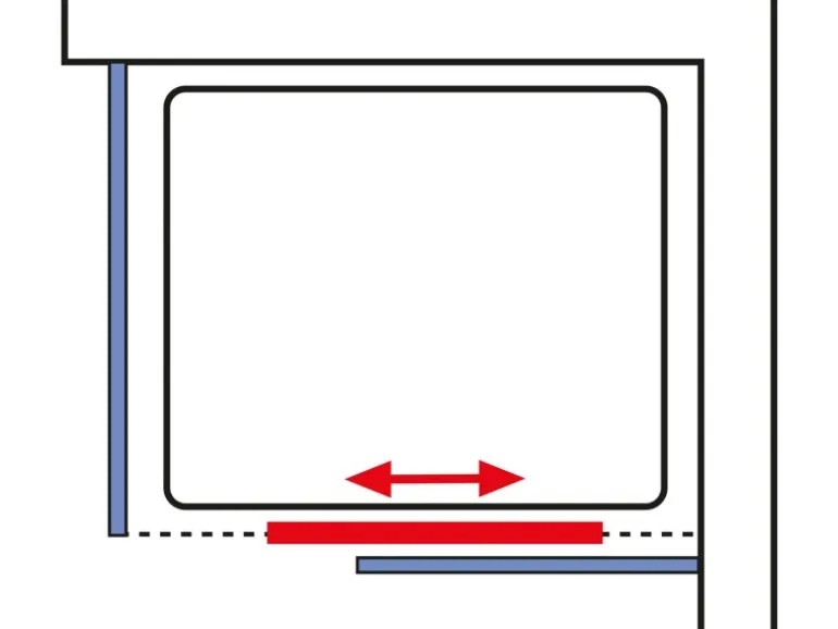 Schulte ExpressPlus Komplettduschkabine Ibiza Funktionsteil rechts 120x90x204cm
