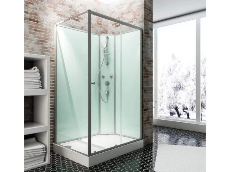 Schulte ExpressPlus Komplettduschkabine Ibiza Funktionsteil rechts 160x90x204cm