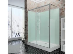 Schulte Komplettduschkabine Ibiza Duschpaneel links 90 x 120 x 204 cm