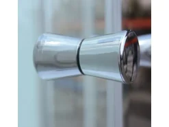 Schulte Komplettduschkabine Kreta II Alu-Natur Hellgrün 89x89x202 cm