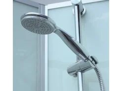 Schulte Komplettduschkabine Kreta II Alu-Natur Hellgrün 89x89x202 cm