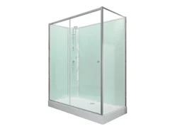 Schulte Komplettduschkabine Ibiza Funktionsteil links 140x90x204 cm