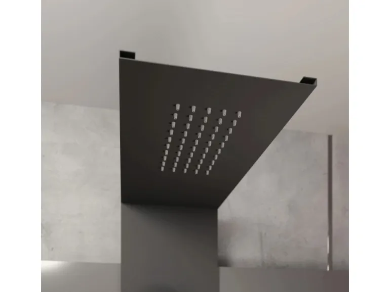 Schulte Komplettduschkabine Korsika mit Schiebetür Mattschwarz 120 x 80 x 220 cm