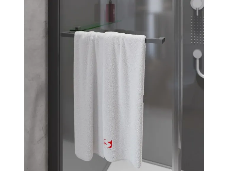 Schulte Komplettduschkabine Korsika mit Schiebetür Mattschwarz 120 x 80 x 220 cm