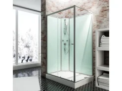 Schulte Komplettduschkabine Ibiza Duschpaneel rechts 80 x 120 x 204 cm