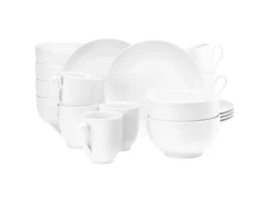 Seltmann Weiden Amina Frühstücks-Set 18-teilig Weiß