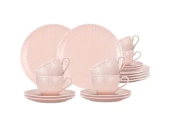 Seltmann Weiden Amina Kaffeeservice 18-teilig Rosé