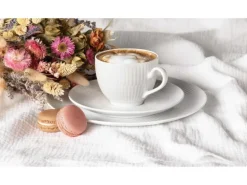 Seltmann Weiden Amina Kaffeetasse mit Untertasse 250 ml 6er Set Seladon