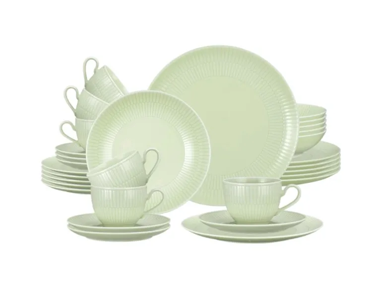 Seltmann Weiden Amina Kombi-Service 30-teilig Seladon