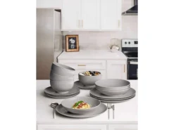 Seltmann Weiden Amina Starter-Set 16-teilig Silbergrau