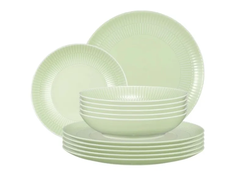 Seltmann Weiden Amina Tafelservice 12-teilig Seladon