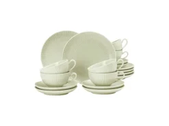 Seltmann Weiden Amina Teeservice 18-teilig Seladon