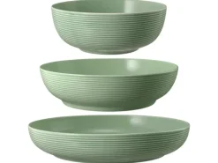 Seltmann Weiden Beat Coor Glaze Foodbowl Set 3-teilig Salbeigrün