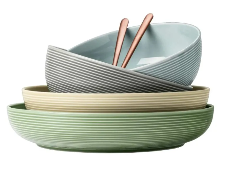 Seltmann Weiden Beat Coor Glaze Foodbowl Set 3-teilig Salbeigrün