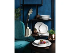 Seltmann Weiden Beat Coor Glaze Tafelservice 12-teilig Weiß