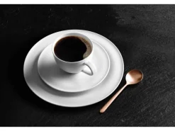 Seltmann Weiden Beat Coor Glaze Kaffeeservice 18-teilig Weiß