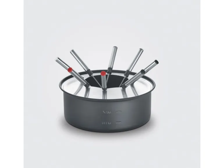 Severin Raclette-Fondue Kombination RG 2347 mit Grillplatte 1.400 W