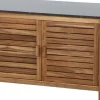 Siena Garden Riva Outdoor-Kitchen Mittelteil niedrig Dunkelgrau ca. 100x52x67 cm