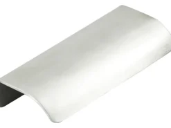 Siro Möbelgriff Edelstahl Feingeschliffen Lochabstand 64 mm