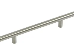 Siro Möbelgriff Edelstahl Feingeschliffen Lochabstand 128 mm