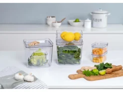 SmartStore Compact Square L transparent Aufbewahrungsbox