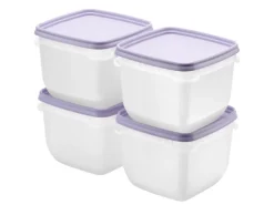 SmartStore Gefrierdose Frost 0,75 l Lavendel 4 Stück