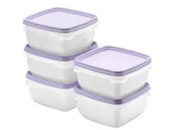 SmartStore Gefrierdose Frost 0,5 l Lavendel 5 Stück