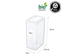 SmartStore Trockenvorratsbehälter Vision 1,6 l Transparent