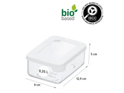 SmartStore Trockenvorratsbehälter Vision 0,35 l Transparent