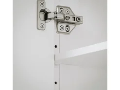 SoBuy Badkommode Kommode Sideboard Flurschrank Badezimmerschrank Weiß BZR121-W