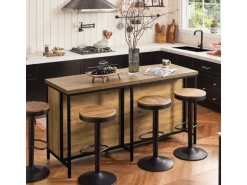 SoBuy Kücheninsel Freistehend Küchenschrank Sideboard 170x89x60cm KNL01-F