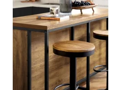 SoBuy Kücheninsel Freistehend Küchenschrank Sideboard 170x89x60cm KNL01-F