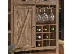 SoBuy Kücheninsel Freistehend Küchenschrank Sideboard Buffet Vintage SVW20-N