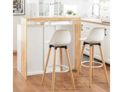 SoBuy Kücheninsel Küchenschrank Kommode Sideboard Buffet KNL07-WN