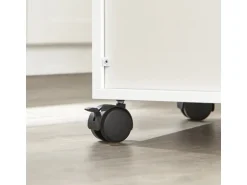 SoBuy Küchenschrank Küchenwagen Mikrowellenschrank Servierwagen FSB09-W