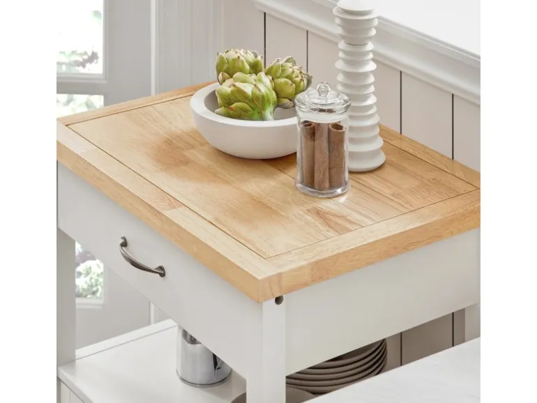 SoBuy Küchenwagen Servierwagen Küchenschrank Getränkewagen fürs Büro FKW22-WN