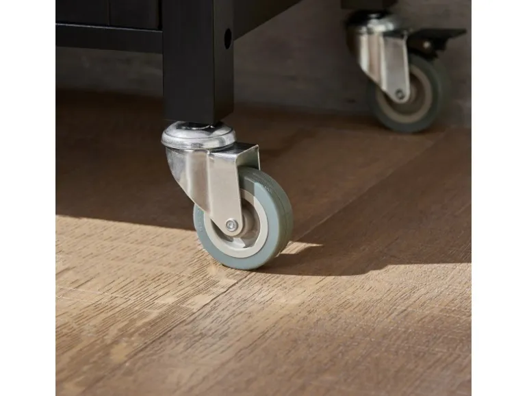 SoBuy Küchenwagen Servierwagen Küchenschrank Getränkewagen fürs Büro FKW22-SCH